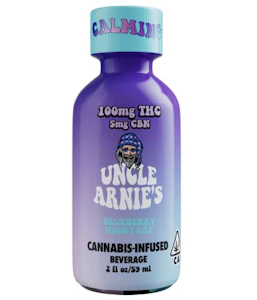 Uncle Arnies - SHOT - 20:1 CBN BLUEBERRY NIGHT CAP 100MG - UNCLE ARNIE'S