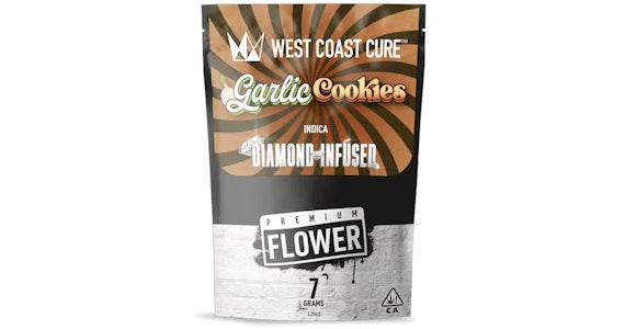 WEST COAST CURE - West Coast Cure - Garlic Cookies Diamond Infused Premium Flower - 7g