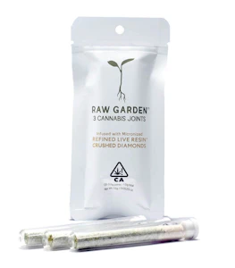 Raw Garden - 3pk - Crushed Diamonds - Margarita Cake - 1.5g (I) - Raw Garden