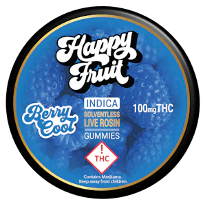 Happy Fruit - ROSIN - BERRY COOL 100MG - HAPPY FRUIT