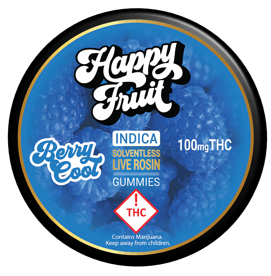 Happy Fruit - ROSIN - BERRY COOL 100MG - HAPPY FRUIT Main Image