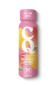 CQ - CQ | Watermelon Lemonade | Sativa | 2.2 oz Shot | 100mg THC
