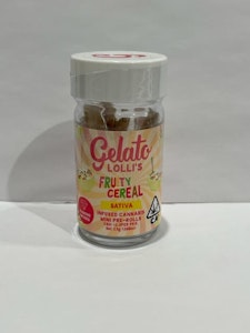 GELATO - Fruity Cereal Lollis 3g 5 Pack Infused Pre-roll - Gelato