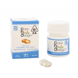 CARE BY DESIGN - Care By Design - Soft Gels ( 30ct ) - 18:1