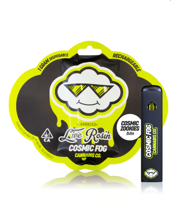 COSMIC FOG - COSMIC ZOOKIES ROSIN DISPOSABLE 1G - COSMIC FOG Main Image