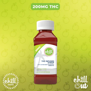 Chill Medicated - Chill Medicated Syrup Sour Apple 200mg
