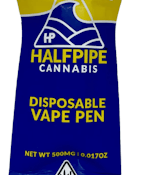 Halfpipe Live Resin Disposable .5g - Cheetah Piss 77%