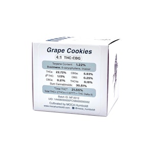  Grape Cookies | Premium Indoor Flower 3.5g | MOCA