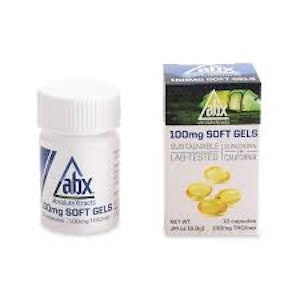 ABSOLUTE XTRACTS - Softgels -  100mg x 10 capsules - ABX