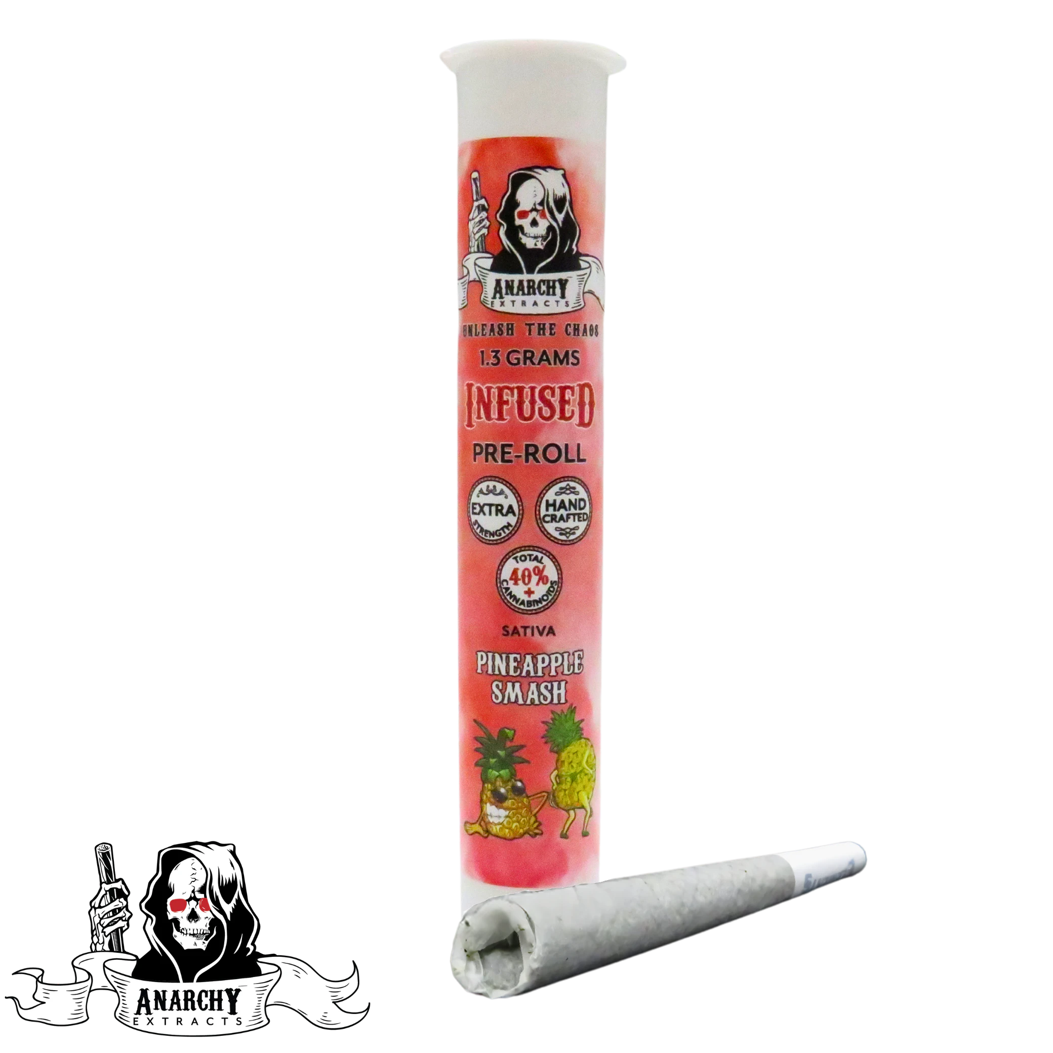 ANARCHY - 1.3G INFUSED PREROLL | PINEAPPLE SMASH Main Image