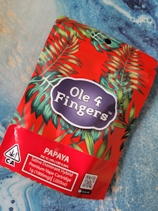 Ole' 4 Fingers - Papaya 1g Cart - Ole' 4 Fingers