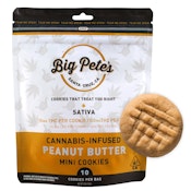 10 PACK SATIVA - PEANUT BUTTER 100MG - BIG PETE'S