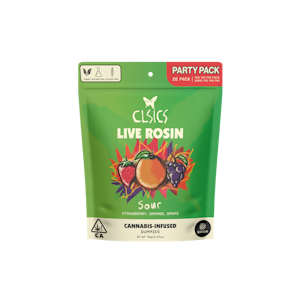 CLSICS - Sour (Live Rosin) Gummies - 100mg (S) - CLSICS