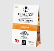 Energy Tangerine Fruit Chew 10Pack 100mg - Chalice