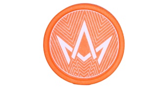 March and Ash - 2 Piece Small Hemp Grinder - Orange