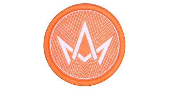 MARCH AND ASH - March and Ash - 2 Piece Small Hemp Grinder - Orange