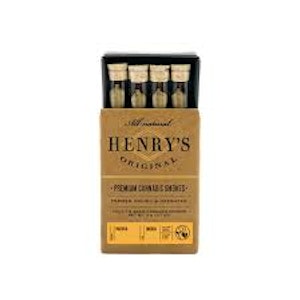 Henry's Original - Papaya Preroll 4 Pack
