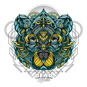 Bear Labs - Triangle GMO Tier 3 Rosin 1g