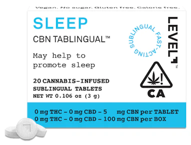 Sleep CBN Tablingual
