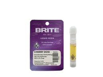Cherry Dosi Liquid Live Resin - 1g Indica - Brite Labs