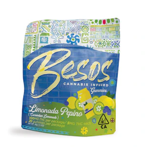 Besos - Besos - Limonada Pepino Gummies 100mg