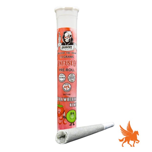 ANARCHY - 1.3G INFUSED PREROLL | STRAWBERRY KIWI Main Image