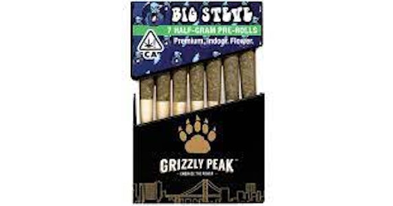 Grizzly Peak - Big Steve 7 pack Infused Prerolls