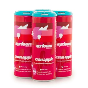 AYRLOOM - Ayrloom | Edible | Drink - Cran Apple | 10mg, 4 pk