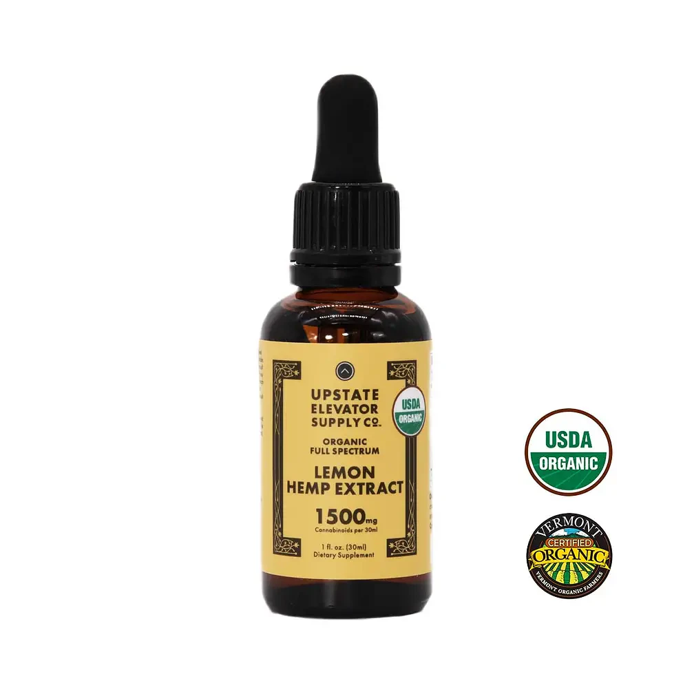 Upstate Elevator - Upstate Elevator Supply Co. | Lemon Hemp Extract | 1500MG CBD Main Image