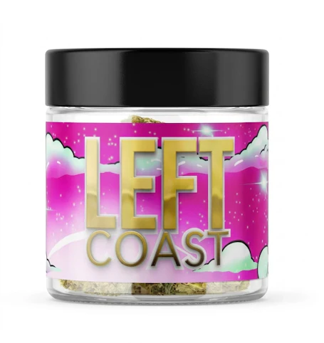 LEFT COAST - Watermelon Splash -Hybrid- 35.3% THC | 7g Infused Shakes | Left Coast     -NN8 Back