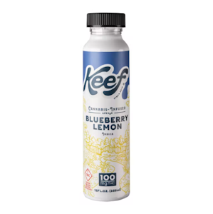 KEEF - KEEF: Blueberry Lemon 100MG THC/CBN Infused Water (I)