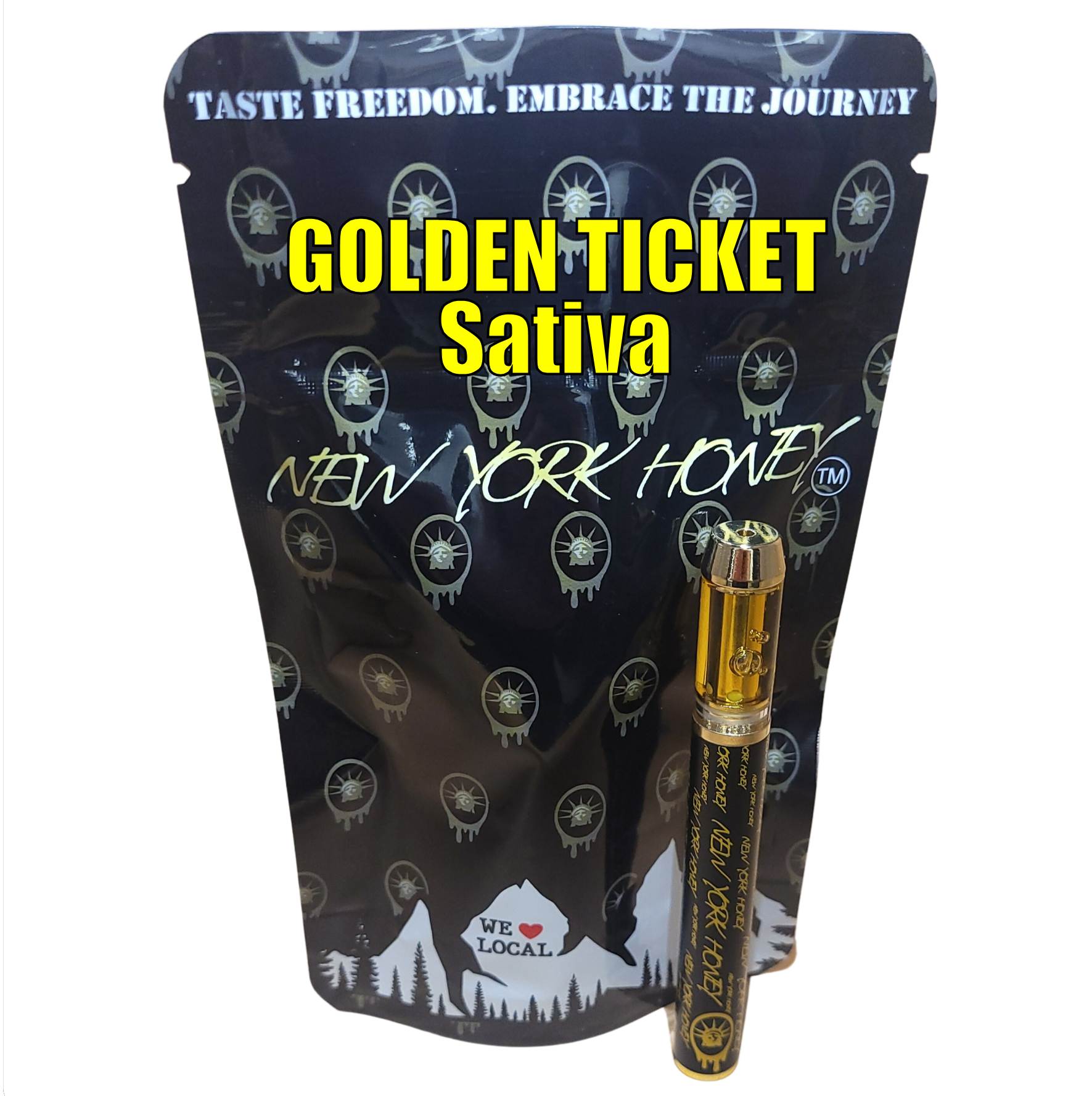 Golden Ticket All-in-One - 1g Vape