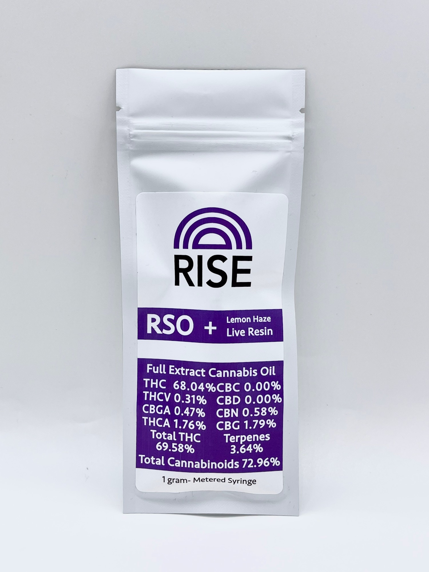 RSO + Forbidden Fruit - Rise - 1g Live Resin - Manistee Menu