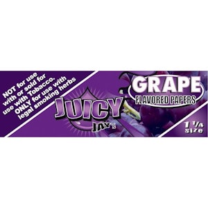 Juicy Jay's - Grape 1 1/4 Rolling Papers