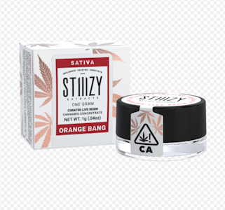 STIIIZY - Stiiizy - Orange Bang - 1g Curated Live Resin