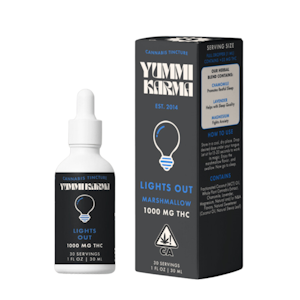 Yummi Karma - Yummi Karma - Lights Out Tincture 1000mg