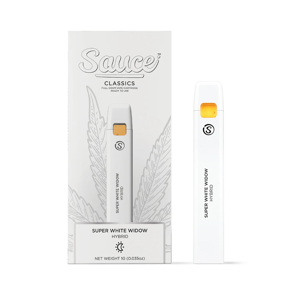 Sauce. - SAUCE | SUPER WHITE WIDOW - AIO | CARTRIDGE | 1G Main Image