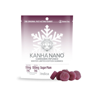 Kanha - Kanha Nano | 100mg THC Edible | Indica Sugar Plum