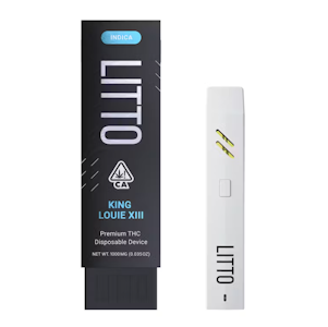 LITTO - KING LOUIS XIII PREMIUM DISPOSABLE 1G - LITTO