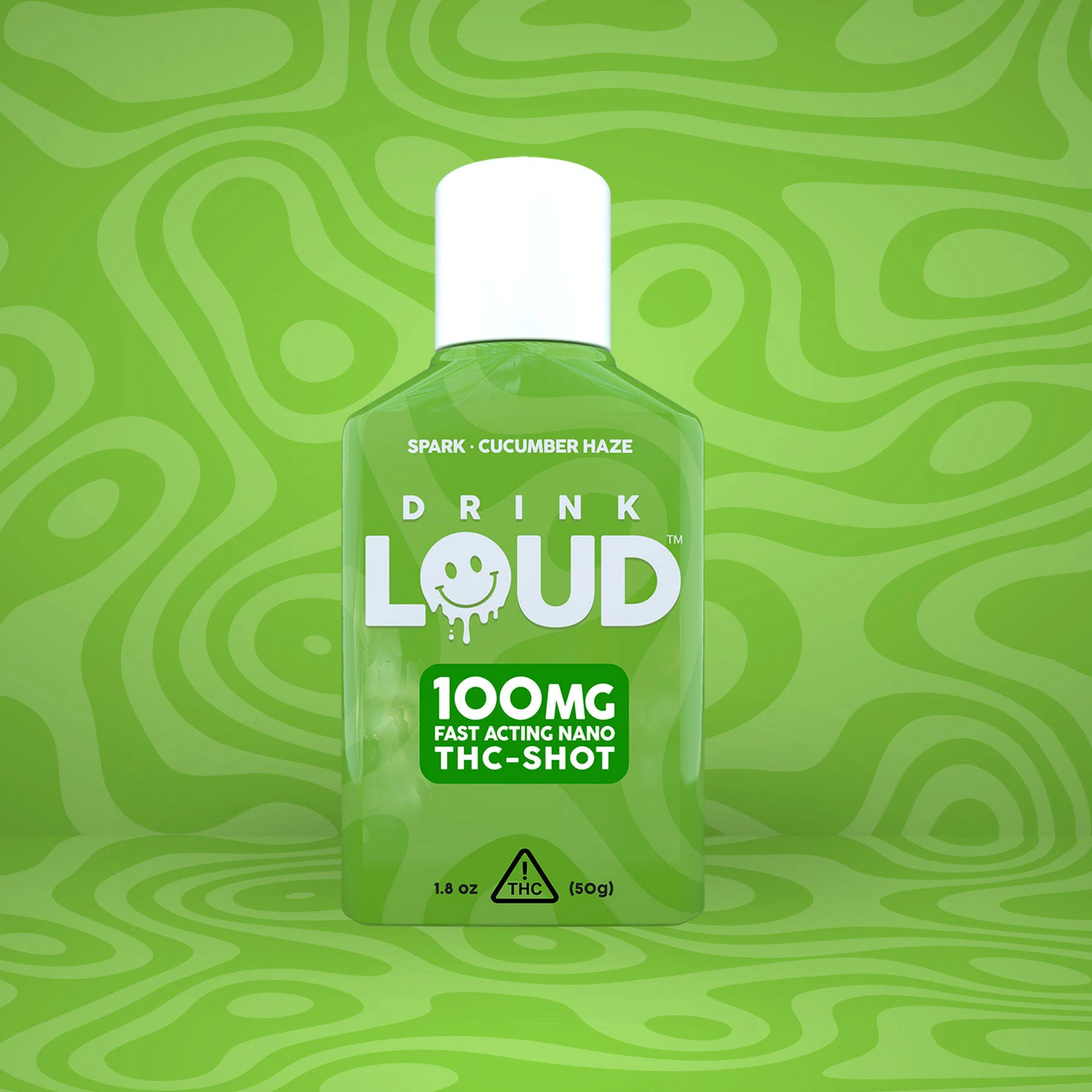 DRINK LOUD - CUCUMBER HAZE 100MG - DRINK LOUD Main Image