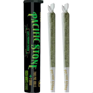 PACIFIC STONE - Pacific Stone - Pre Roll - Hybrid - Kush Mints - (1g total) 2 pack