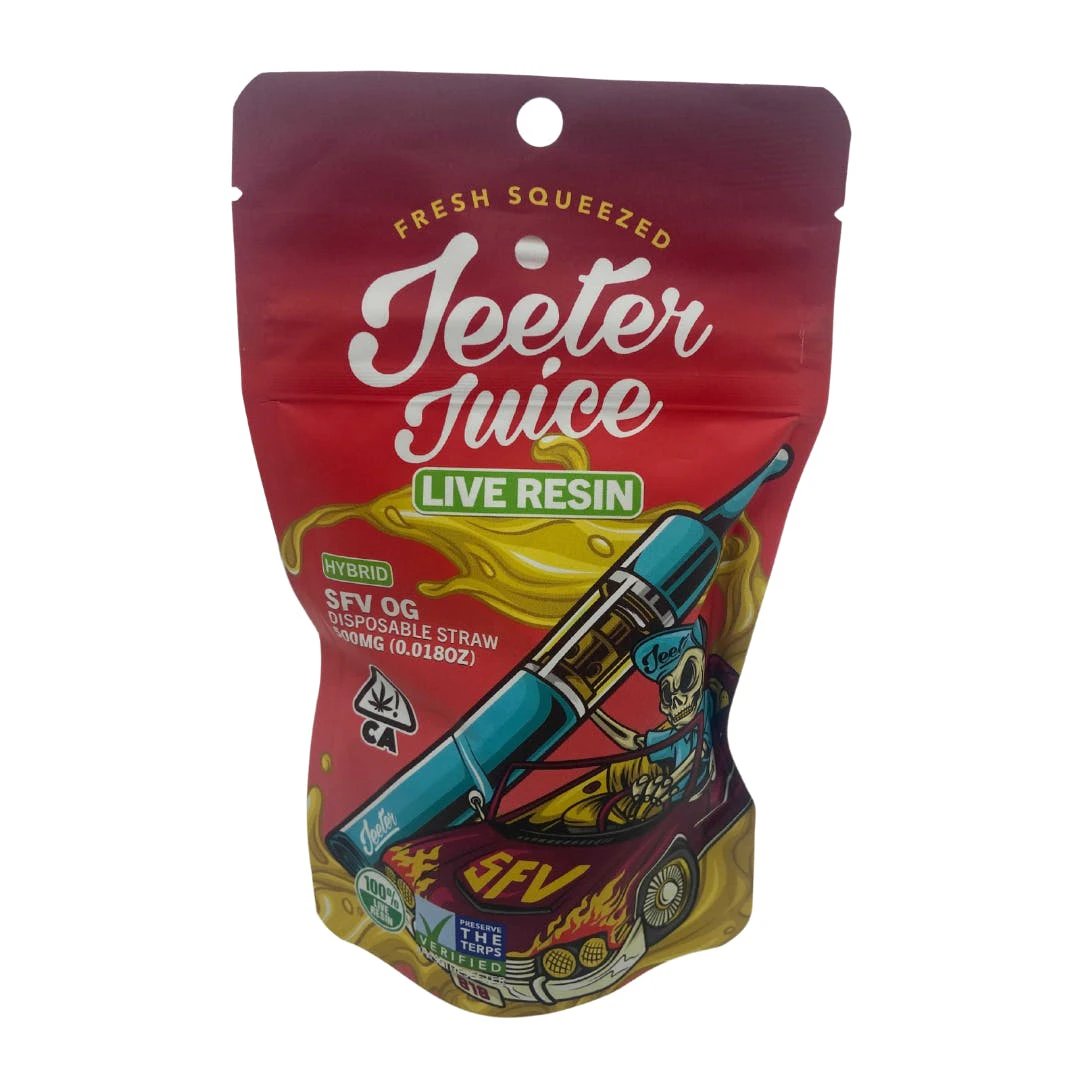 Jeeter - Jeeter Juice Dispoable .5g SFV OG $48 Main Image