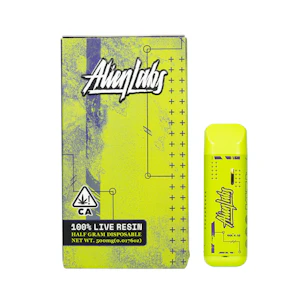 Alien Labs - * Xclusive * .5g Agent X Live Resin (All in One) - Alien Labs