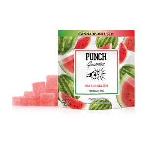 Punch - Watermelon (H) | 100mg Gummies | Punch