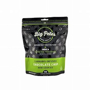 Big Pete's - Big Pete's - 100mg 10pk Indica - Chocolate Chip