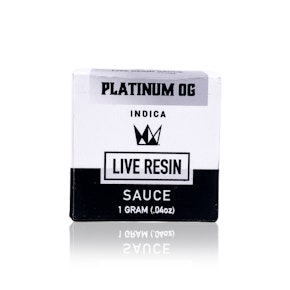 WEST COAST CURE - Concentrate - Platinum OG - Live Resin Sauce - 1G 