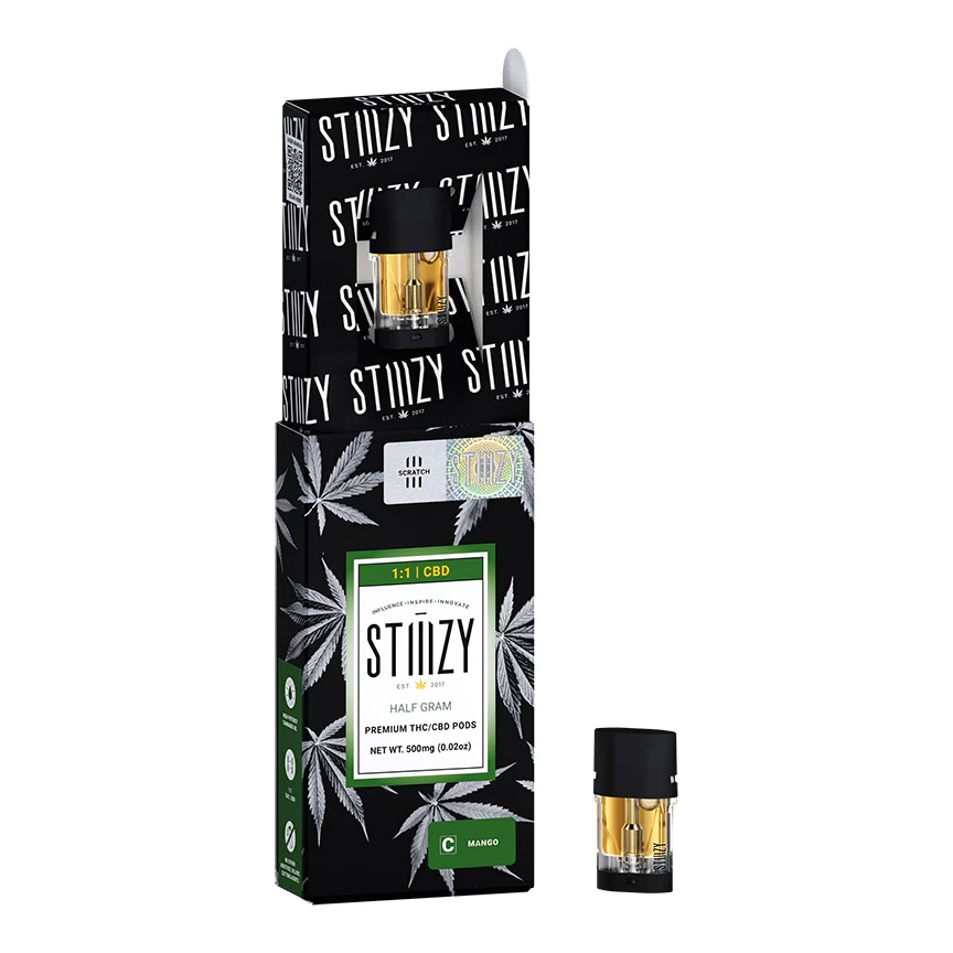 STIIIZY - Stiiizy Mango 1:1 (THC/CBD) POD 0.5g Main Image