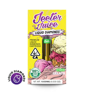 JEETER - Jeeter - 510 Cartridge - Liquid Diamonds - Hybrid - Gelato - (1g)