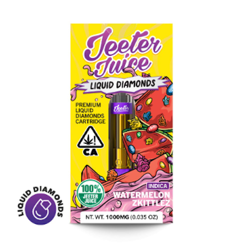 Jeeter - Jeeter Watermelon Zkittlez Liquid Diamonds 1g Cart