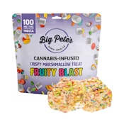 Fruity Blast Crispy Marshmallow Treat - 100mg (I) - Big Pete's